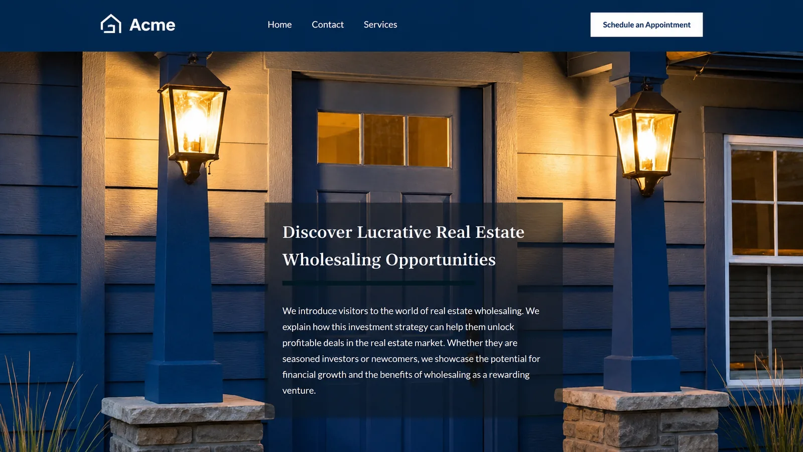 Real estate agent website built inside GoHighLevel: IDX-connected, lead-capture ready